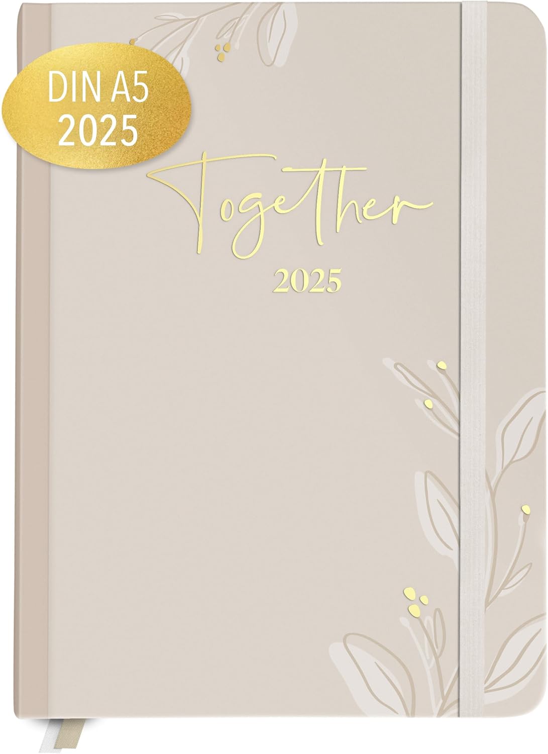 
KIND OF HAZEL® Familienkalender 2025 Beige 